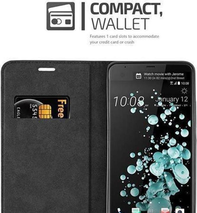 Image du produit Cadorabo Book Couverture magnétique invisible (HTC U Ultra)