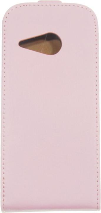 Immagine prodotto OEM Custodia Slim Leather Flip HTC M8 mini rosa (HTC One Mini 2)