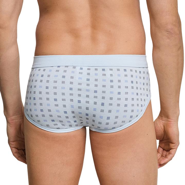 Actual product image Schiesser Pack of 4 Cotton Essentials Fine Rib Sports Briefs (XXL, pack of 4)