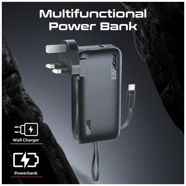 Immagine prodotto ProMate PowerPack-10C Powerbank 10000mAh (10000 mAh, 62.50 W, 36 Wh)