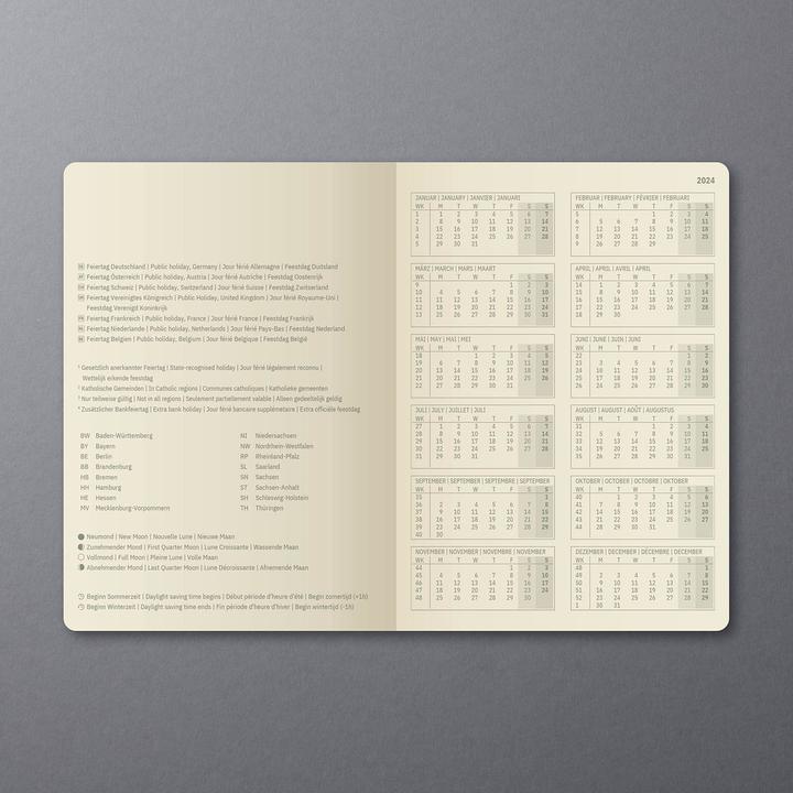 Actual product image Sigel Daily agenda (15 x 10.8 cm, German)