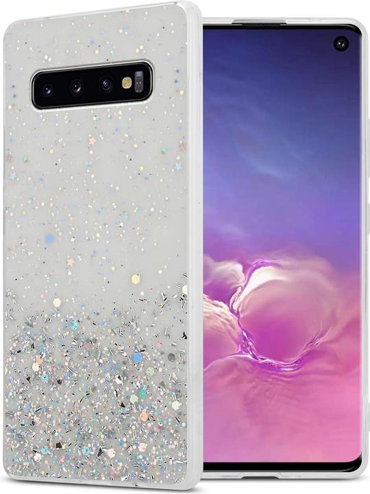 Transparent avec paillettes