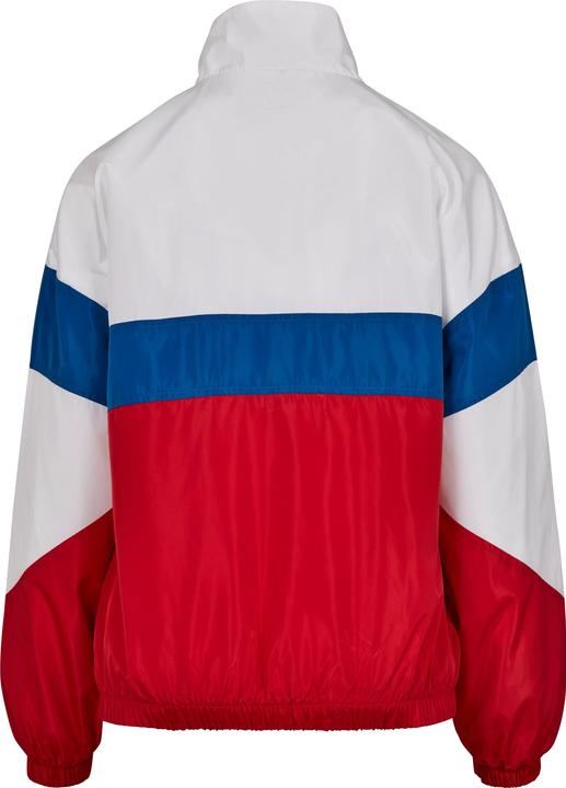 Urban Classics Ladies 3-Tone Stand Up Collar Pull Over Jacket (XS)