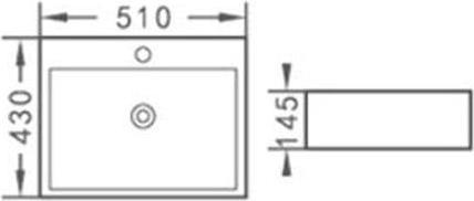Actual product image Domoletti ACB8207 (430 mm, 510 mm)