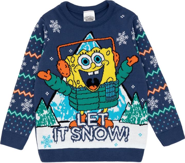 Produktbild Spongebob Squarepants Let It Snow Pullover (140)