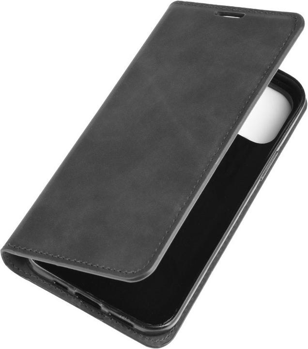 Image du produit Cover-Discount iPhone 12 / 12 Pro - Coque Flip Case Silky Stand noir (Apple iPhone 12, Apple iPhone 12 Pro)
