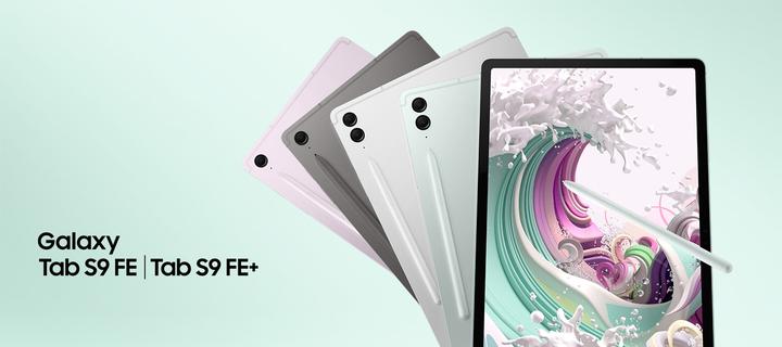 Produktbild Samsung Galaxy Tab S9 FE+ (nur WLAN, 12.40", 128 GB, Gray)