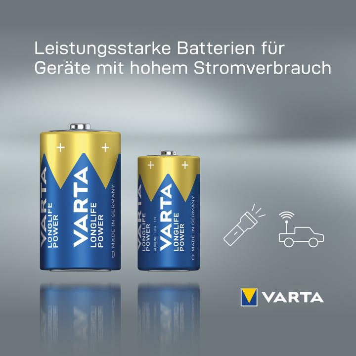 Actual product image Varta LONGLIFE Power (2 pcs., D, 16500 mAh)