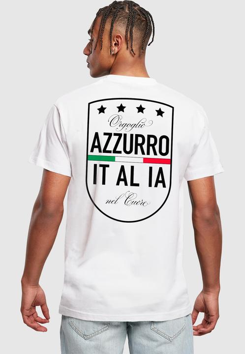 Produktbild Mister Tee MisterTee Azurro Italia Crest Tee - 166913 (XL)