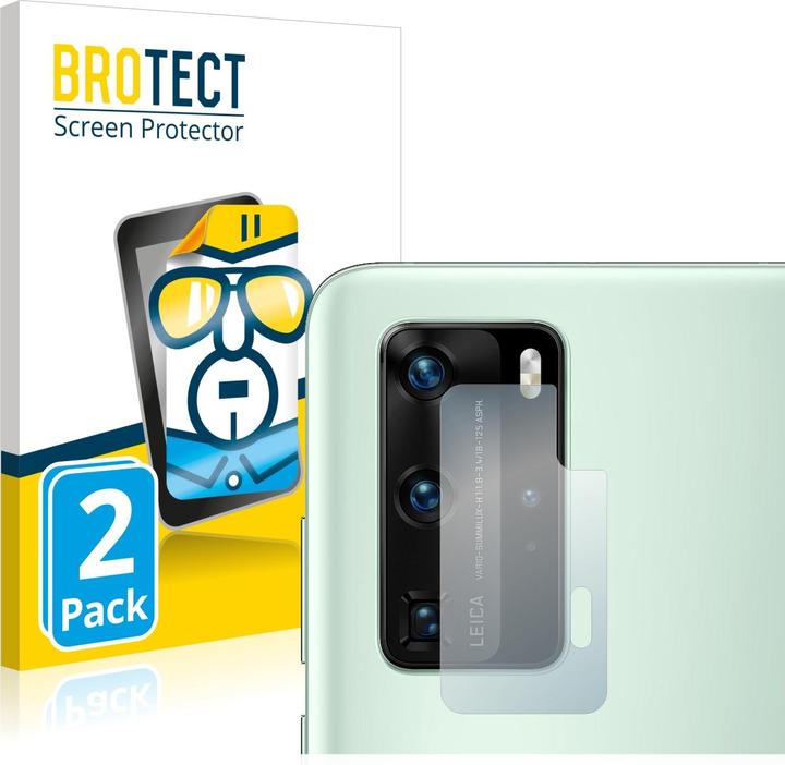Produktbild BROTECT Schutzfolie Displayschutz Klar (2 Stück, Huawei P40 Pro+)
