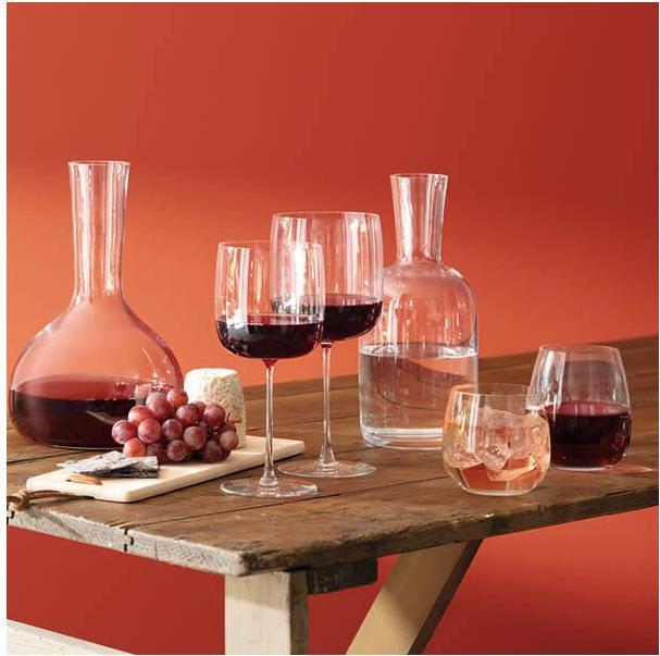 Actual product image LSA Set of 4 Borough wine cups 370ml Clear (0.37 l, 4 x)