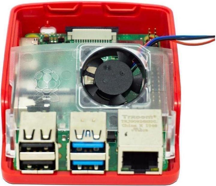 Image du produit Raspberry Pi Fan for official case 4 + Heatsink