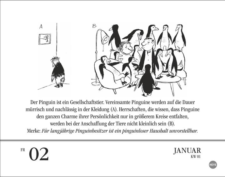 Produktbild Loriot Tagesabreisskalender 2026 (14 x 11 cm, Deutsch)