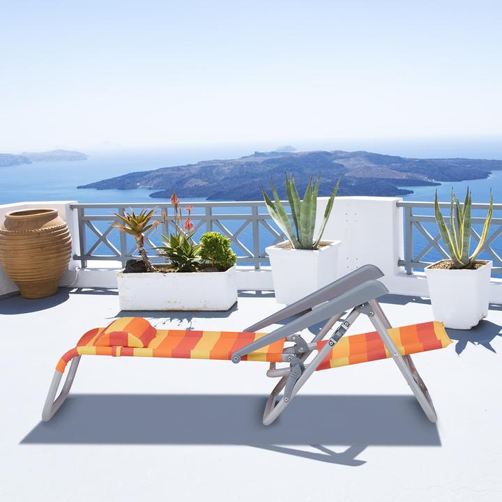 Immagine prodotto Relaxdays Sedia-sdraio pieghevole (85 cm)