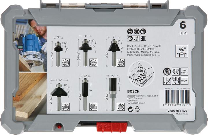 Image du produit Bosch Professional Zubehör Jeu de fraises à chantourner