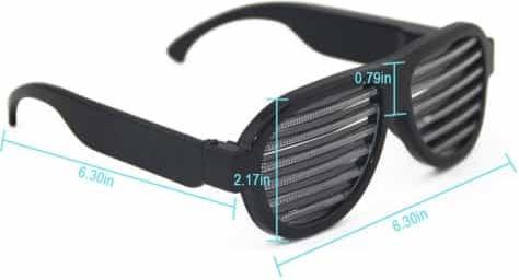 Dropshades Party LED Sonnenbrille