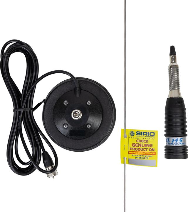 Actual product image Sirio Antenne Sirio ML145 CB antenna with magnetic base including 125 mm code 2201805.63