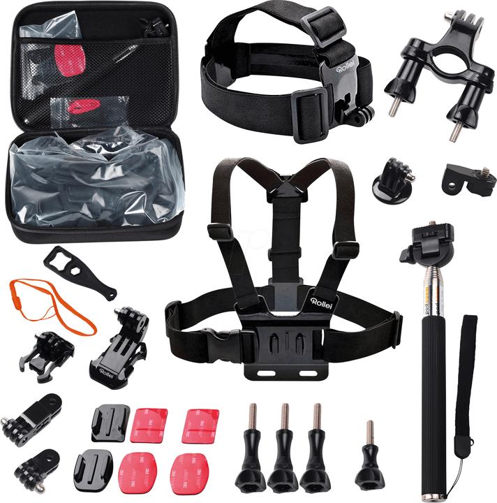 Immagine prodotto Rollei Set di montaggio per Actioncam all'aperto (Universale)