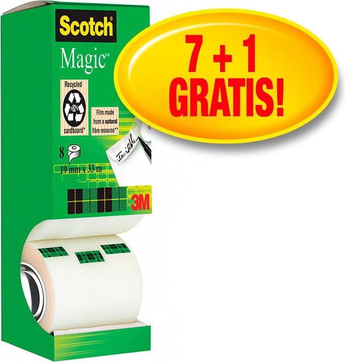 Actual product image Scotch Magic adhesive tape value pack (19 mm)