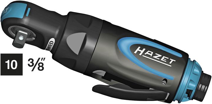 Actual product image HAZET Mini air ratchet 9021P-2 ∙ Square, solid 10 mm (3/8 inch) (3/8")