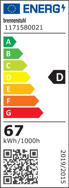 Energie-Label Brennenstuhl Mobiler LED Strahler DINORA 8060 8300lm, IP54, Stedo,5m H07RN-F 3G1.5 (8300 lm)
