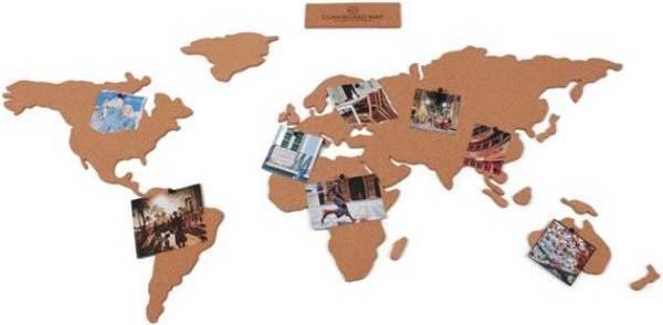 Image du produit Luckies Carte de Corkboard (100 x 45,5 cm)