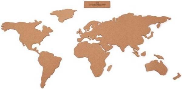 Luckies Mappa della tavola di sughero (100 x 45,5 cm)