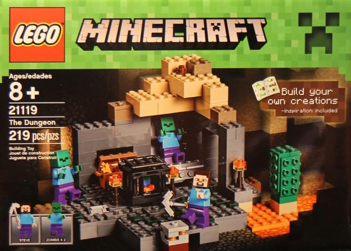 Actual product image LEGO The Dungeon (21119, LEGO Minecraft)