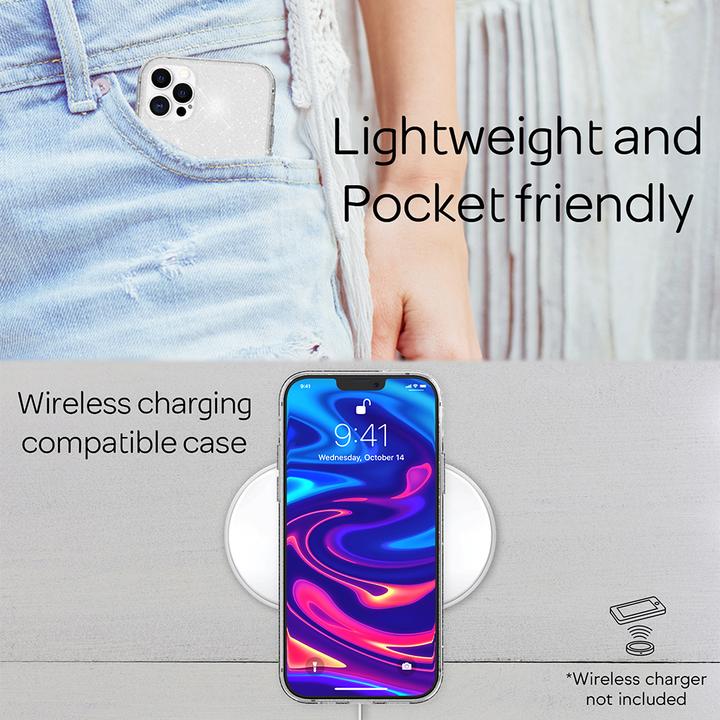 Produktbild Nalia Glitzer Handyhülle (Apple iPhone 12 Pro Max)