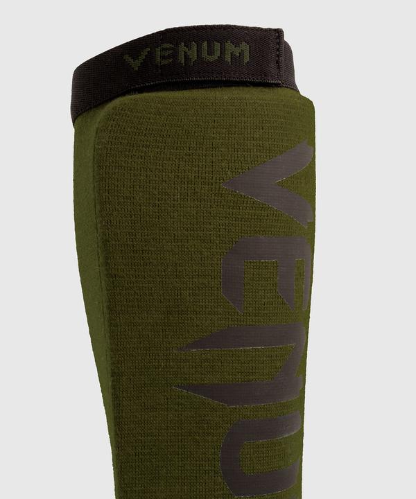 Actual product image Venum Kontact Shin Guards - Khaki/Black (XL)