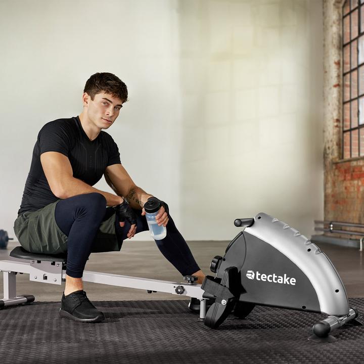 Actual product image tectake Rowing machine