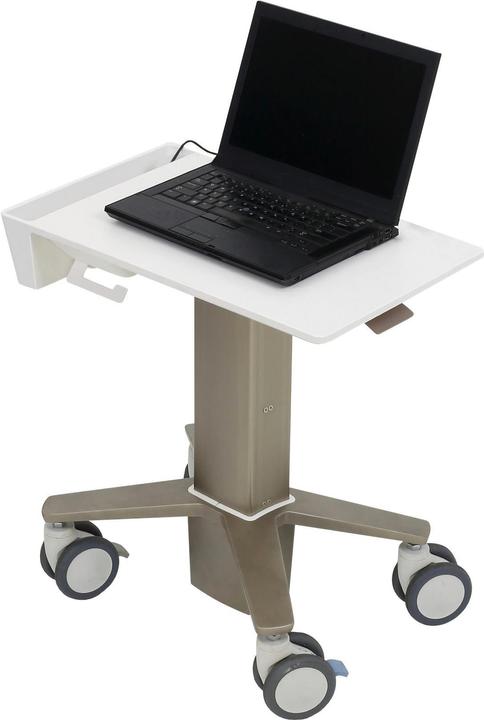 Productafbeelding Ergotron CareFit Slim - Trolley voor notebook - Aluminium - Wit, Warm Grijs - Schermgrootte