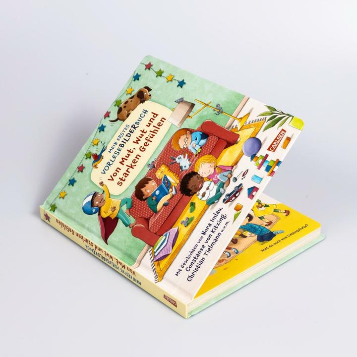 Produktbild Mein erstes Vorlese-Bilder-Buch: Von Mut, Wut und starken Gefühlen (Deutsch)