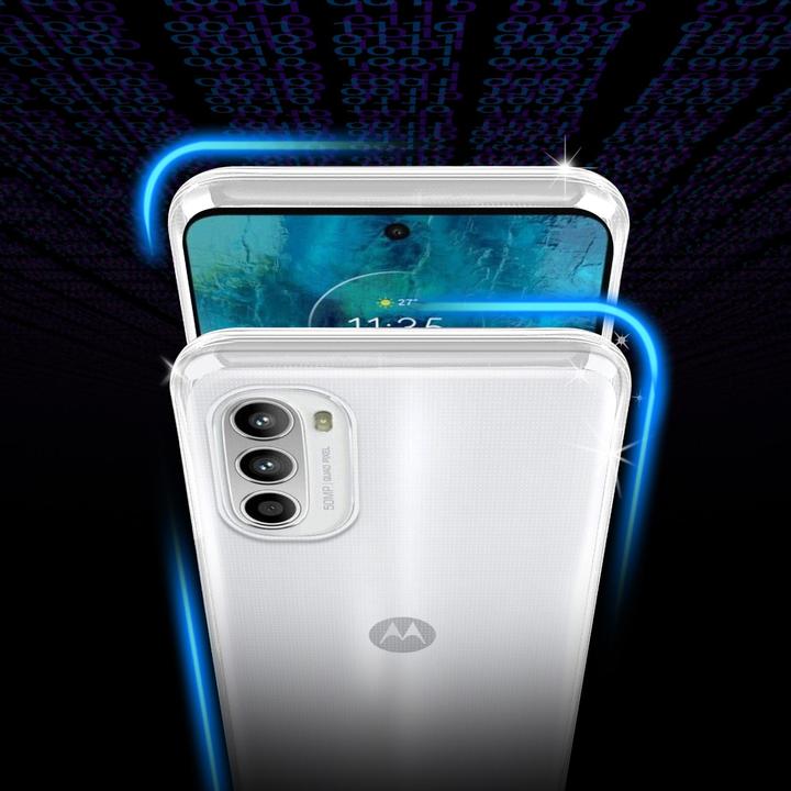 Productafbeelding Cadorabo TPU Ultra Slim AIR Hoesje voor Motorola MOTO G52 4G / G82 5G (Motorola Moto G82 5G)