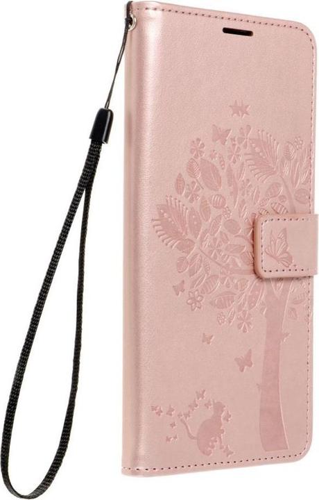 Produktbild OEM Back panel cover MEZZO Book case for SAMSUNG A35 5G tree rose gold (Samsung Galaxy A35)