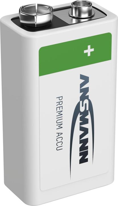 Actual product image Ansmann NiMH battery 9V E-Block type 220 (min. 200 mAh) maxE 1er (9V Block, 200 mAh)