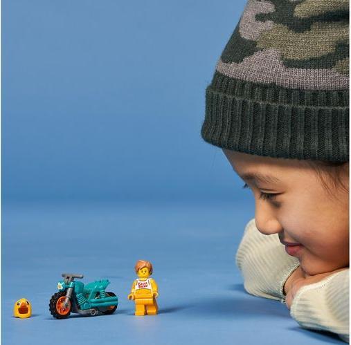Image du produit LEGO Vélo cascadeur de la mascotte (60310, LEGO City)