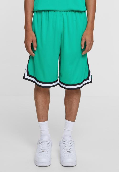 Actual product image Urban Classics Stripes Mesh Shorts - 4968 (XL)