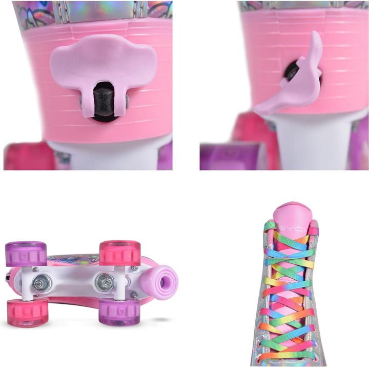 Actual product image Byox Roller skates unicorn (37)