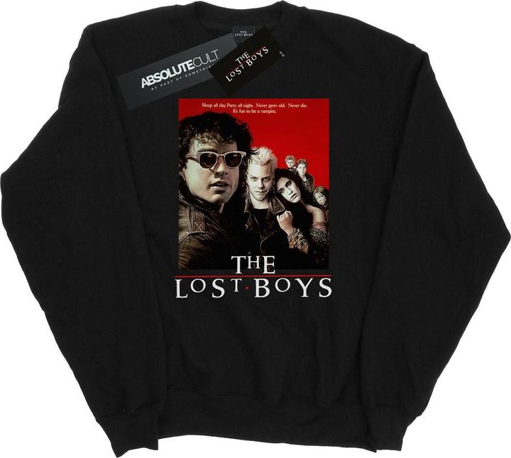 Actual product image The Lost Boys Mens Red Poster Sweatshirt (4XL)