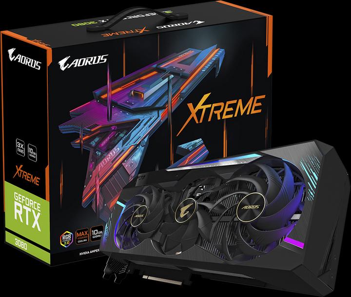 Produktbild Gigabyte GeForce RTX 3080 Aorus Xtreme 10G (10 GB)