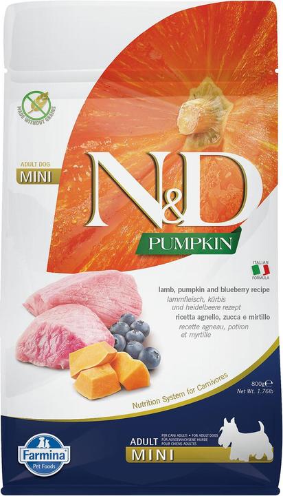 Farmina Dog Adult Mini Lamm 800g (Adult, 1 Stk., 800 g)