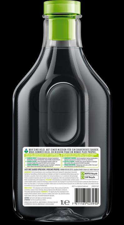 Produktbild Held Allzweckreiniger Zitronengras und Ingwer liq