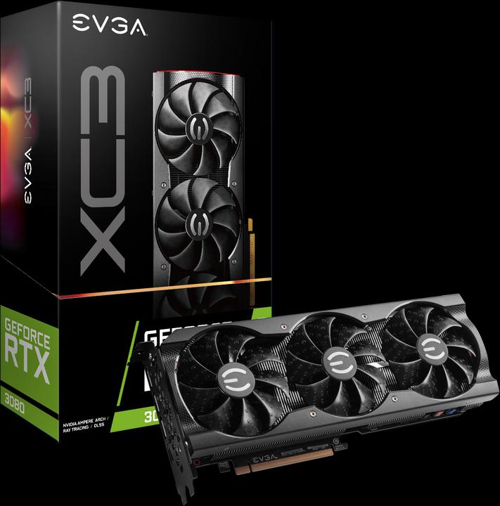 Produktbild EVGA GeForce RTX 3080 XC3 Gaming (10 GB)