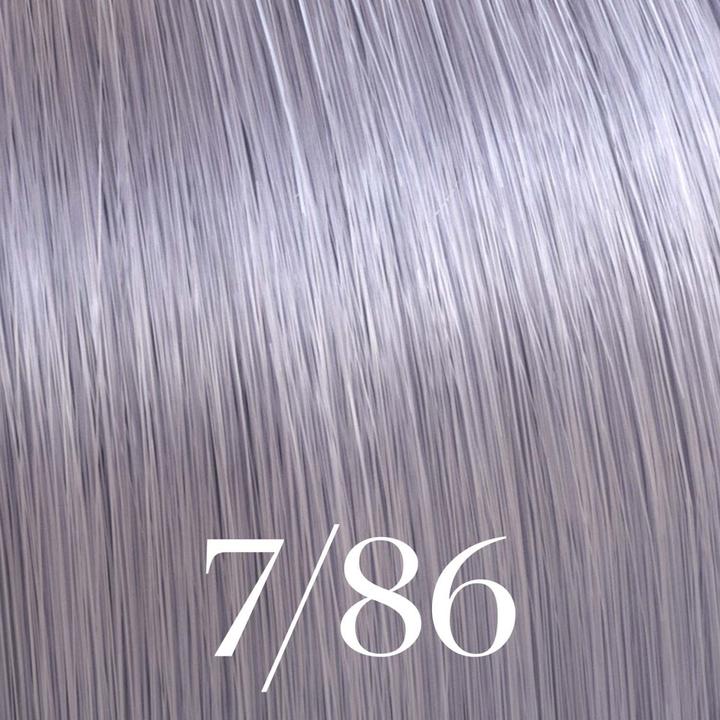 Actual product image Wella Colour Touch Rich Naturals - 7/86 (White, Silver, Violet, Blond)