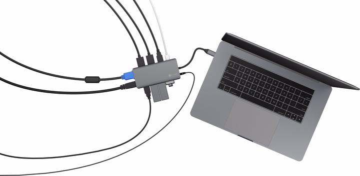 Produktbild Icy Box IB-DK4070-CPD (USB-C, 1 Ports)