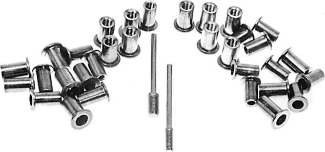Produktbild Gesipa Blindnietmuttern M4/M5,34tlg