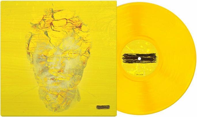 Actual product image -(Subtract) (Yellow Vinyl) (Ed Sheeran, 2023)
