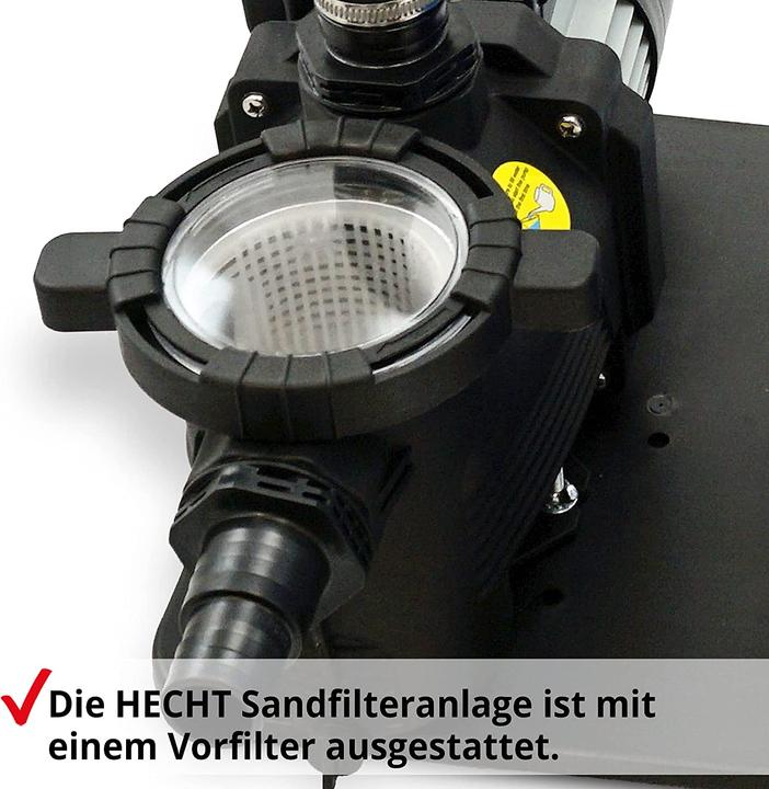 Produktbild Hecht 302113 Sandfilteranlage