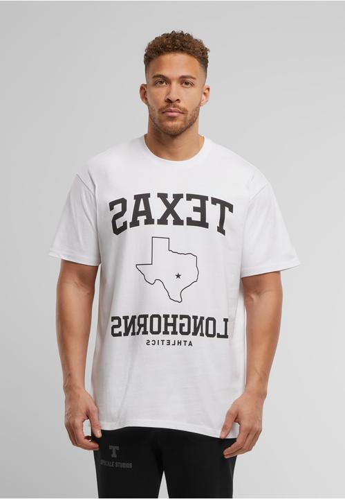 Actual product image Urban Classics Upscale Texas Longhorns Mirrored Oversize Tee - 191909 (L)
